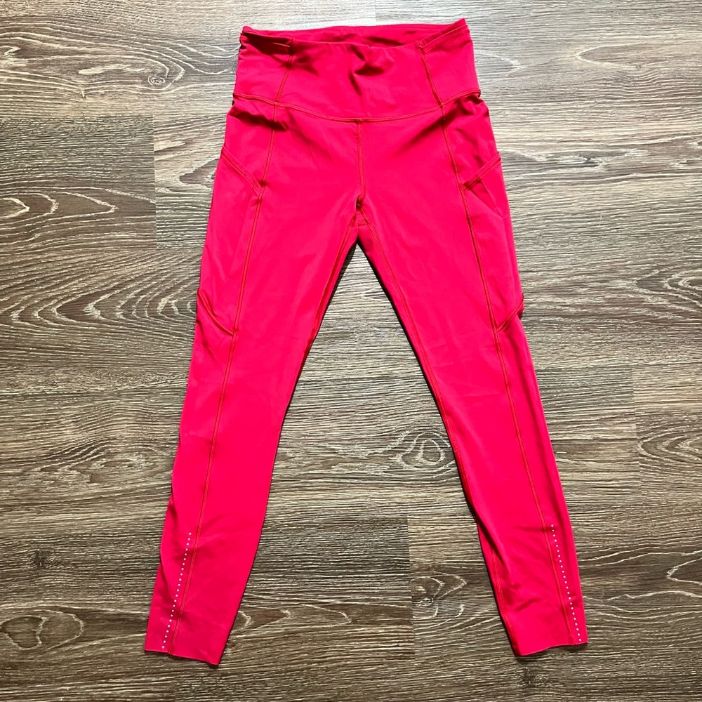Pink lululemon leggings